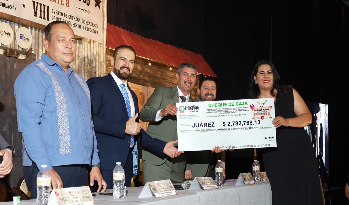 FIGLOSNTE 8: ENTREGA 7.3 MDP POR CONCEPTO DE JUBILACIÓN Y RETIRO DEL SECTOR EDUCATIVO.